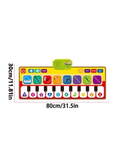 Toy Box Musical Dance Mat Touch Playmat with 8 Music Early Education Toys  - Image 5