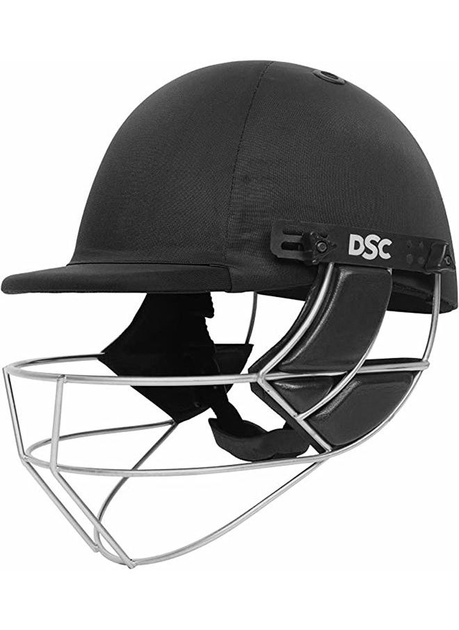 DSC Defender Cricket Helmet | Size: Medium | For Men & Boys | Adjustable Steel Grill | Back Support Strap | Lightweight  - Image 1