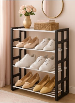ALMUFARREJ 4 Shelves Shoe Storage Cabinet 