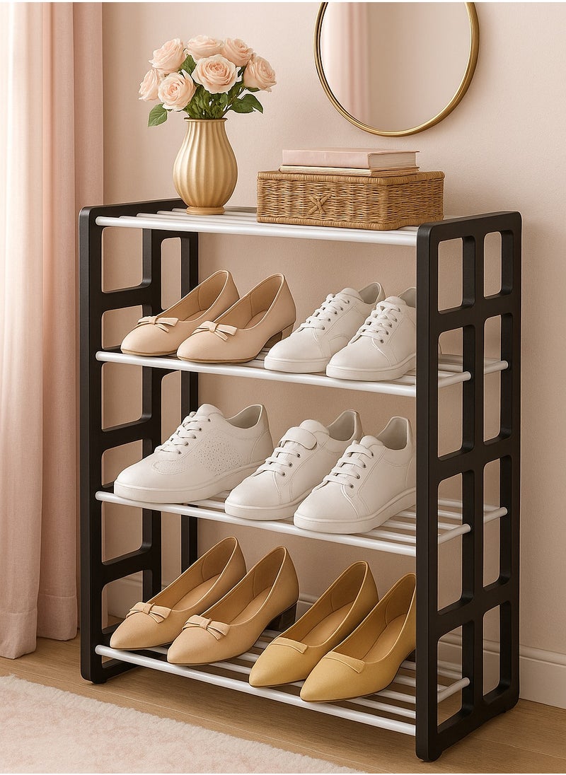 ALMUFARREJ - 4 Shelves Shoe Storage Cabinet - Image 1