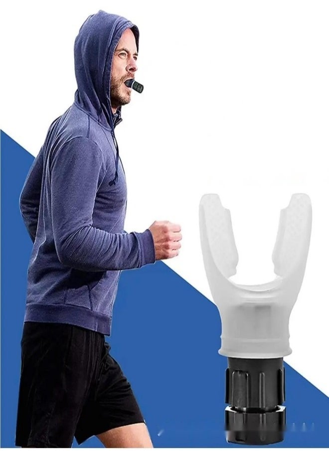 Lung Exerciser Expander, Lung Breathing Exerciser, Silicone Deep Breathing Exerciser, Increase Lung Capacity, Improve Sleep