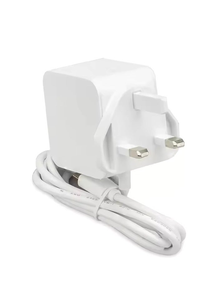 Raspberry Pi Raspberry Pi 27W USB-C Power Supply for Raspberry Pi 5, White, UK Plug - Image 3