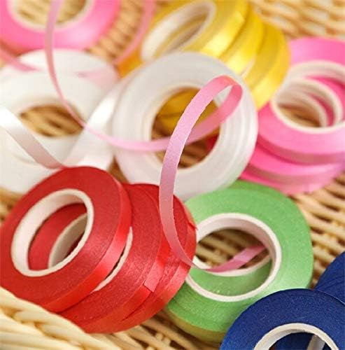 TOYXE Polypropylene (PP) Balloon Pump Arch Making Strip Glue Dot Tape And Curling Ribbon Set Of 9 Pcs, Multi - Image 3
