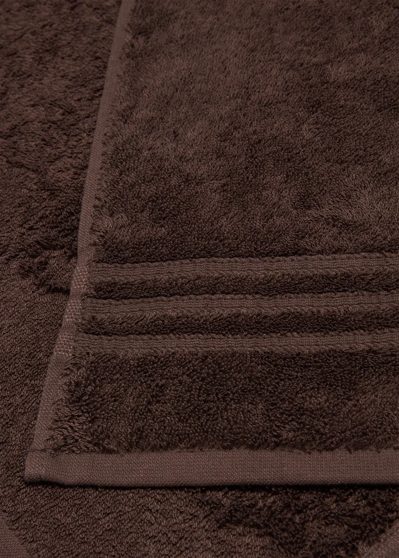 ماتلان منشفة قطن مصري بني