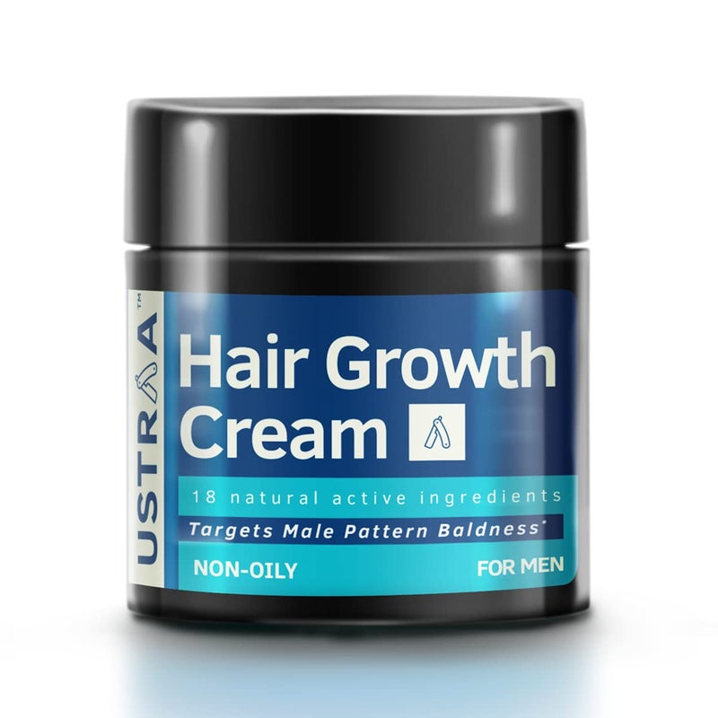 USTRAA Hair Growth Cream  100g Set of 2 with Onion Extract Neelbhringadi Blackseed Oil  Boosts hair growth Prevents hair fall  No Parabens No Mineral Oil - Image 2