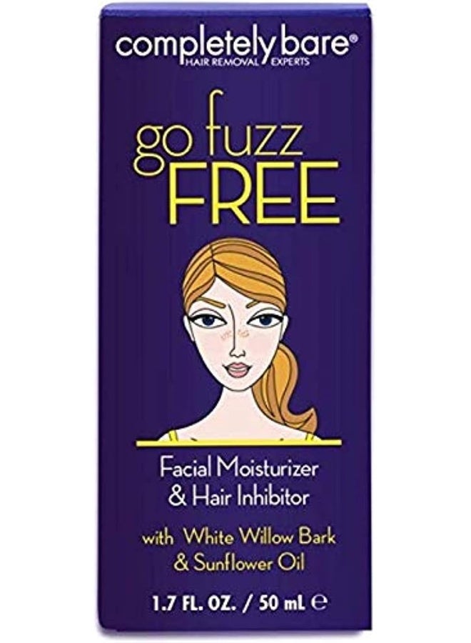 Completely Bare Go Fuzz Free Facial Moisturizer & Hair Inhibitor - Image 1