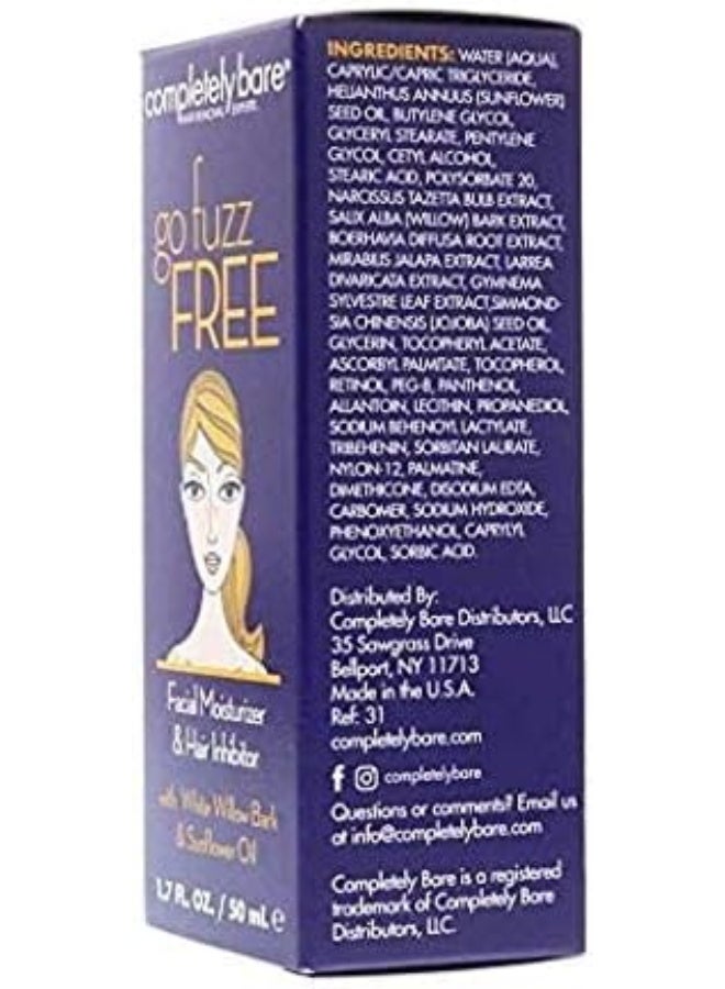 Completely Bare Go Fuzz Free Facial Moisturizer & Hair Inhibitor - Image 2