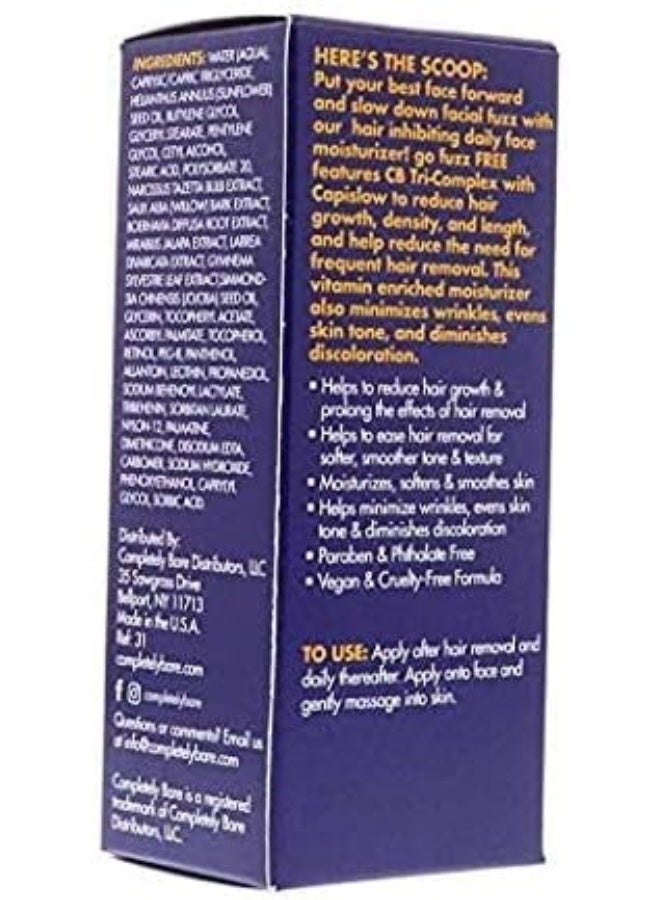Completely Bare Go Fuzz Free Facial Moisturizer & Hair Inhibitor - Image 3