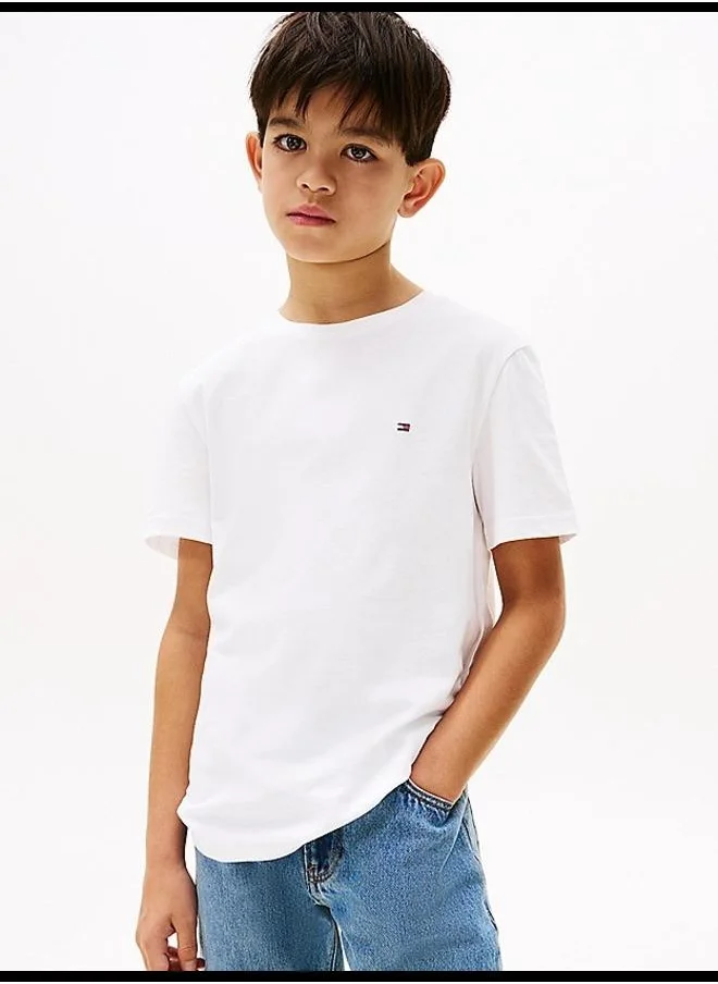 تومي هيلفيغر Kids 2 Pack Crew Neck T-Shirt