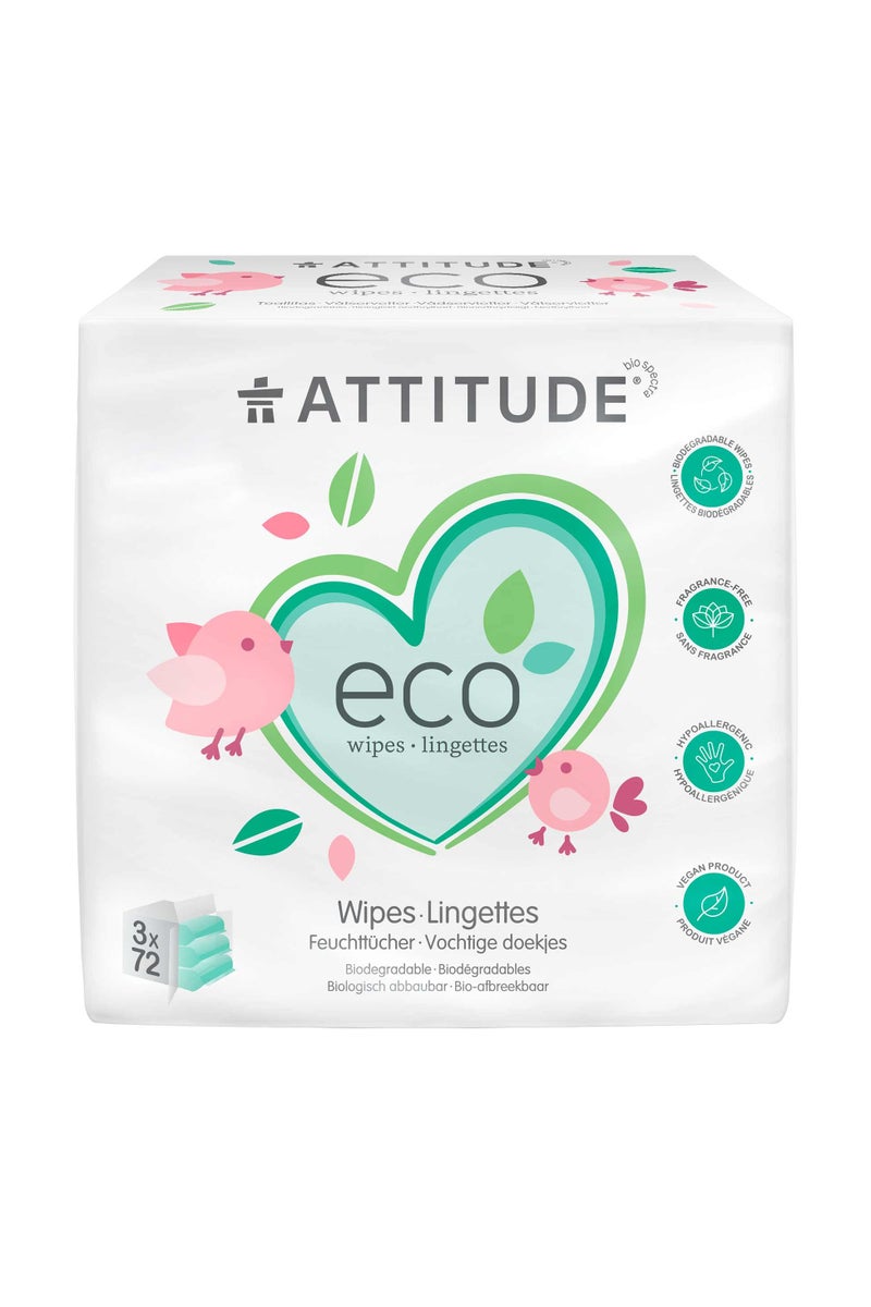 Attitude عبوات إعادة تعبئة مناديل الأطفال - Image 1