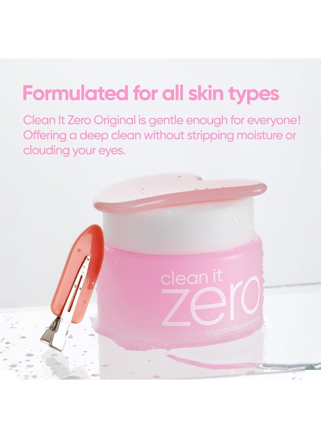 Banila Co Clean it Zero Original Cleansing Balm Korean Makeup Remover, Cleanser for All Skin Types, Vegan, Made with Acerola Berries and Vitamin C (180 ml) - Image 2