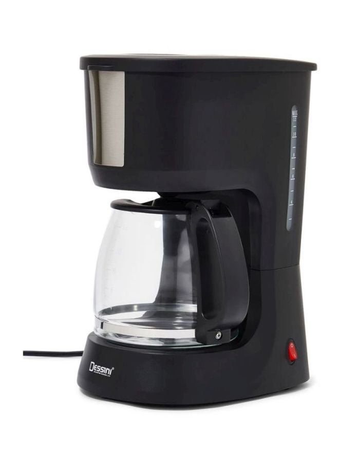 ديسيني ماكينة صنع القهوة الكهربائية 1.5 L 1000 W 888 أسود/ شفاف/ شفاف - Image 2