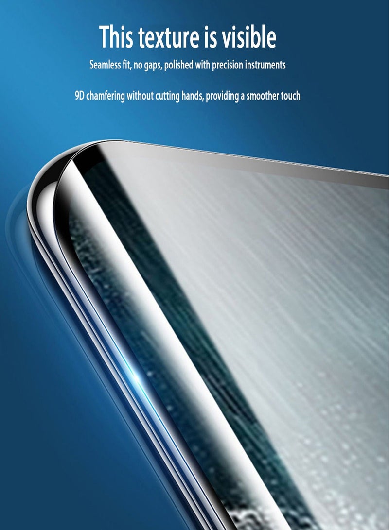 2 PCS Redmi Note 13 Pro+/Plus 5G Screen Protector Film Comfortable Touch Anti Spy 9H Tempered Glass, Anti-scratches Full Cover Screen Accessories Anti-Fingerprint Anti-drop Protection - Image 4