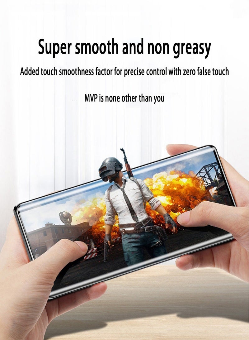 2 PCS Redmi Note 13 Pro+/Plus 5G Screen Protector Film Comfortable Touch Anti Spy 9H Tempered Glass, Anti-scratches Full Cover Screen Accessories Anti-Fingerprint Anti-drop Protection - Image 5