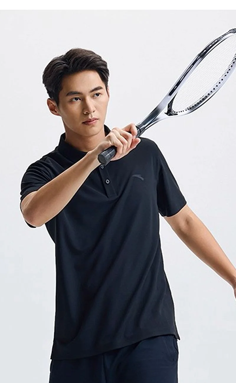 ANTA Quick-Dry Polo | Men’s Cooling Business Performance Shirt/Quick-Dry Comfort · Soft Touch · Business-to-Sport Versatility