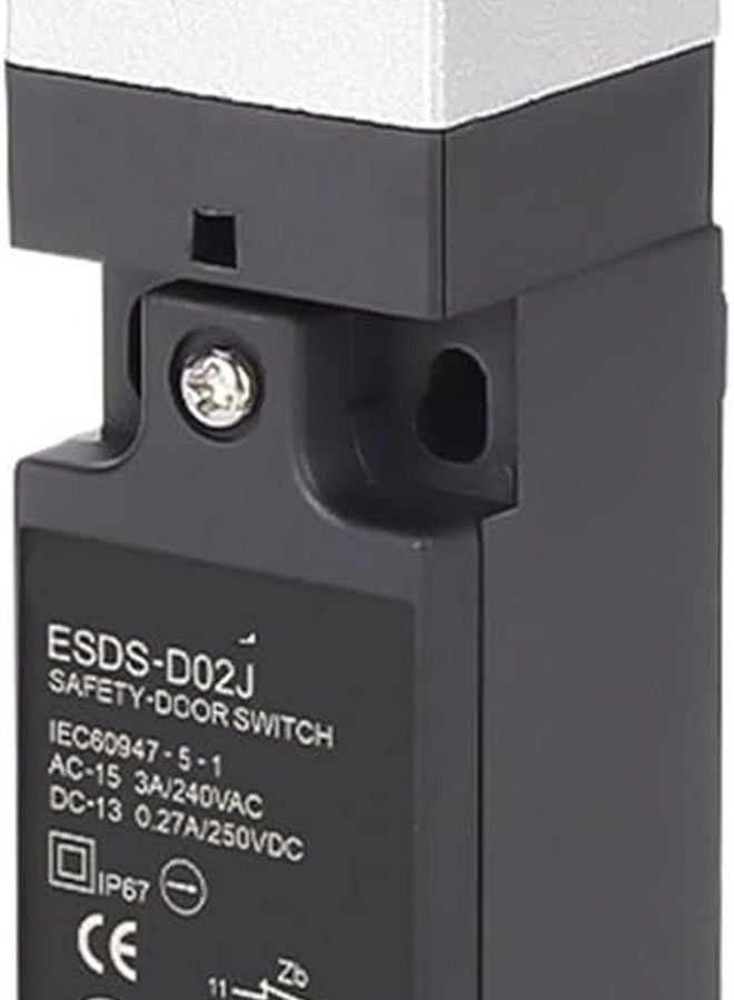 ESDS D02J Safety Door Interlock Switch Electromagnetic Lock Mechanical Locking for CNC Machine - Image 2