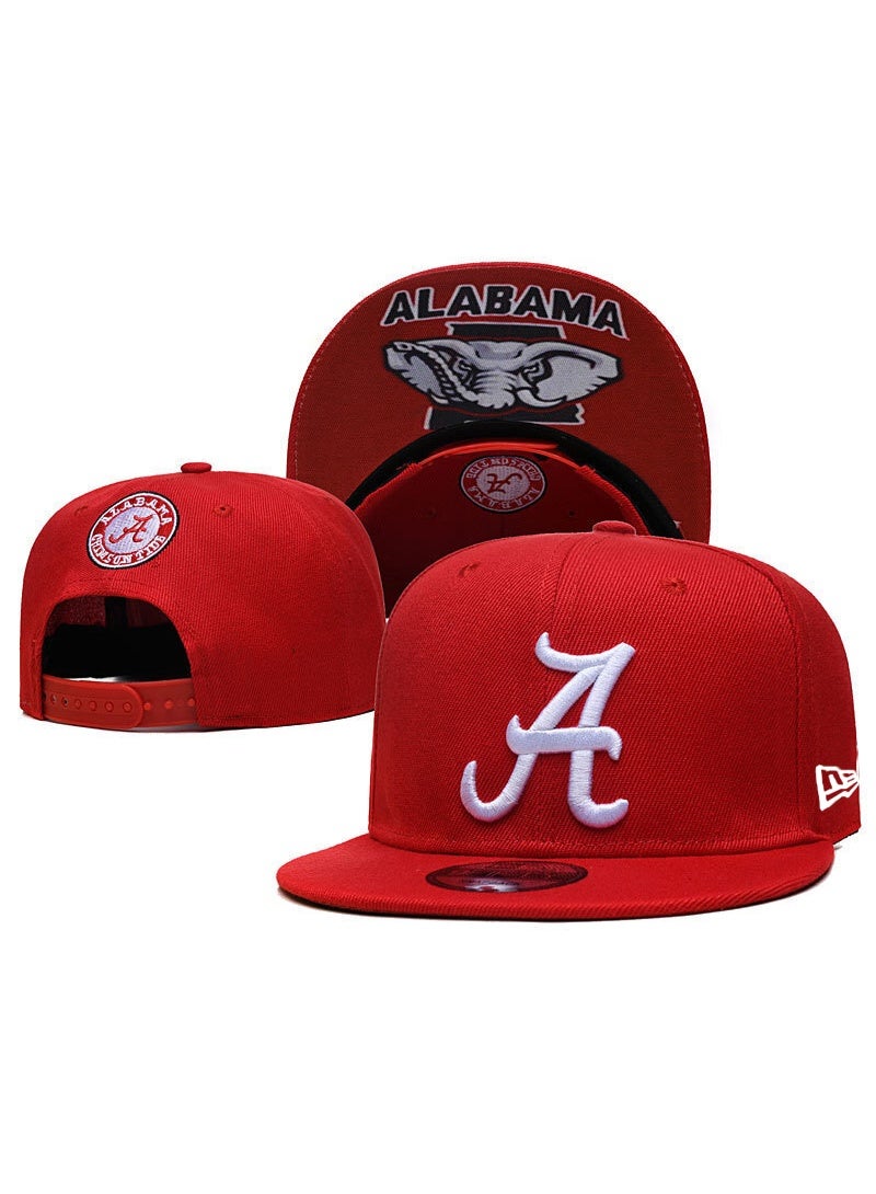 MLB Trendy Duckbill ALABAMA Baseball Cap - Bold Design for Fashion-Forward Individuals
