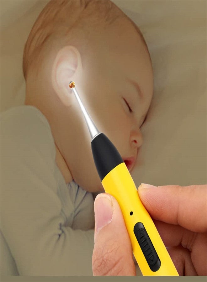 Luckam Nose Cleaning Tweezers with Light, Rechargeable Ear Cleaning Kit for Kids Ear, Nose, Navel, Dirt Mucus Cleaning Clips for Infant, Safe and Effective Booger Plier Tool Set (4 Piece) - Image 3