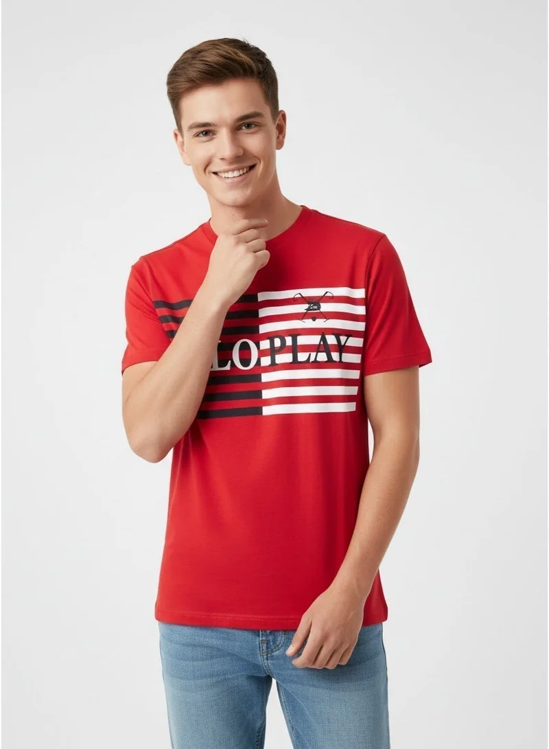 Polo Play Boys Graphic T-shirt -RED