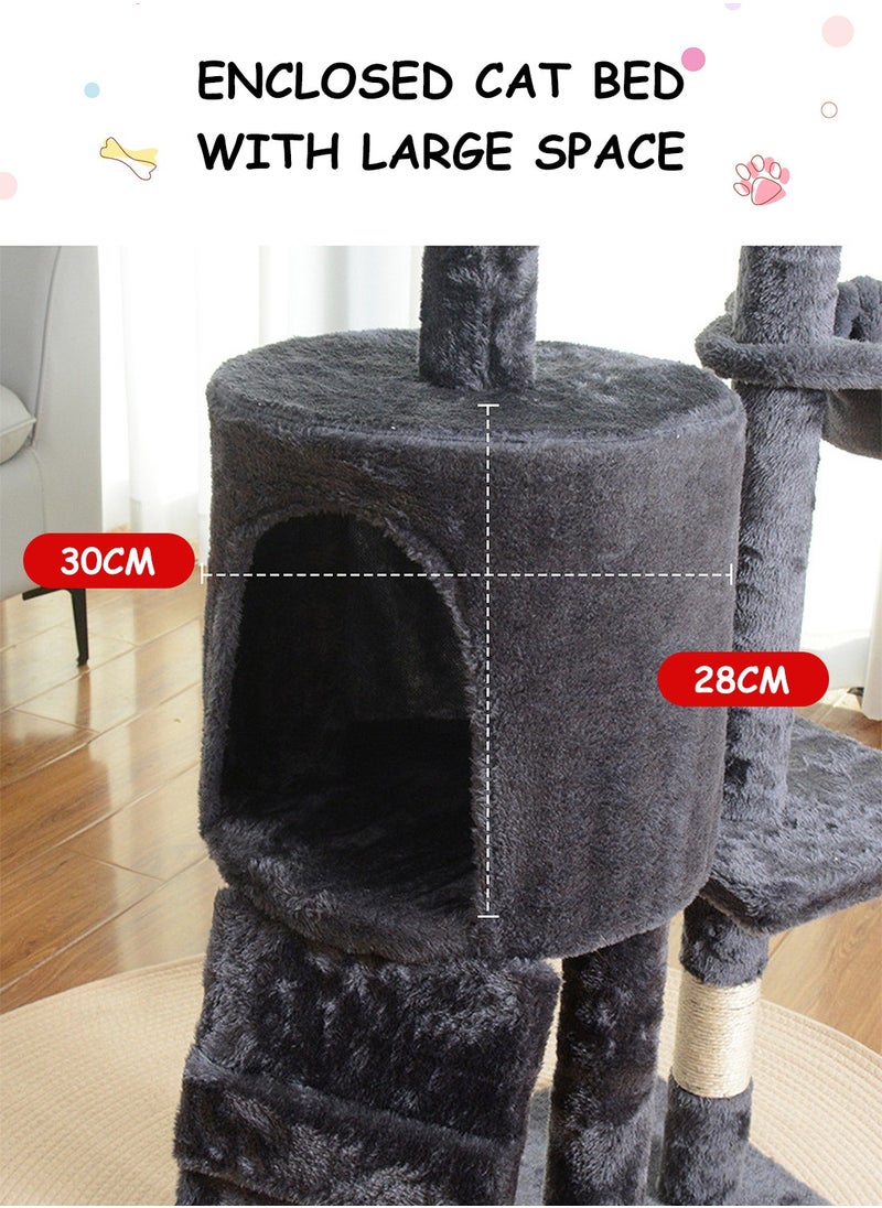 Cat Tree Tower Large Cat Jumping Platform Sisal Cat Column Cat Rack Multi-Level Cat Condo with Scratching Posts - pzsku/Z110A99EF5EB2664765FCZ/45/_/1739862269/f281a8f6-9eb2-43bc-acff-304455284e8b