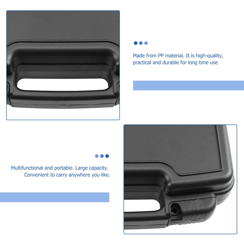 Portable Tool Box Plastic Storage Organizer Case 260x180x75mm for Home Maintenance Equipment - Image 4