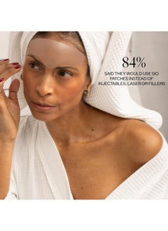 Sio SiO Beauty BrowLift Forehead Anti-Wrinkle Patch - Expression Line Smoothing - Medical-Grade Silicone for Overnight Wrinkle Reduction & Anti-Aging Hydration, Reusable (10x)  - Image 4