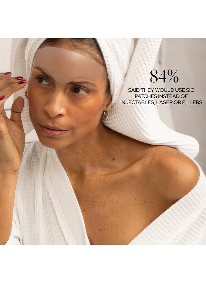 Sio - SiO Beauty BrowLift Forehead Anti-Wrinkle Patch - Expression Line Smoothing - Medical-Grade Silicone for Overnight Wrinkle Reduction & Anti-Aging Hydration, Reusable (10x) - Image 1
