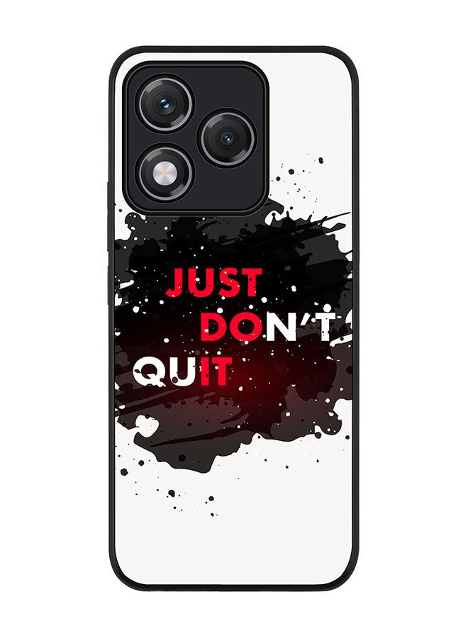 Stylizedd For Honor 400 Lite Case,Slim fit Camera Protection, Shockproof Thin Phone cover  - Just don't quit