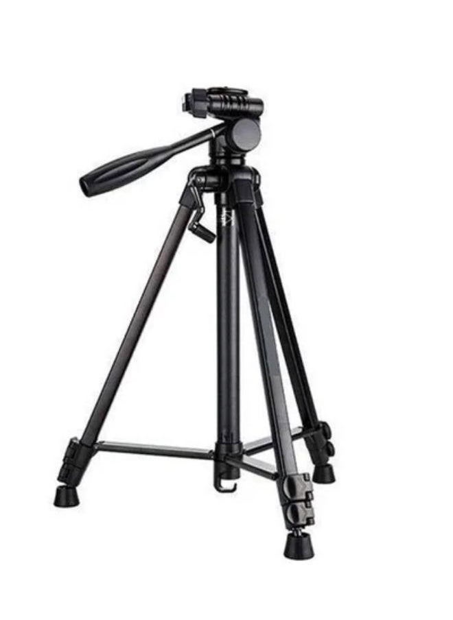 Yufeng - Yunfeng 3388 DSLR Camera Tripod with Mobile Clip Holder, 2-Section Lever-Lock Legs for Easy Height adjustments for Camera and Smartphones. - Image 1