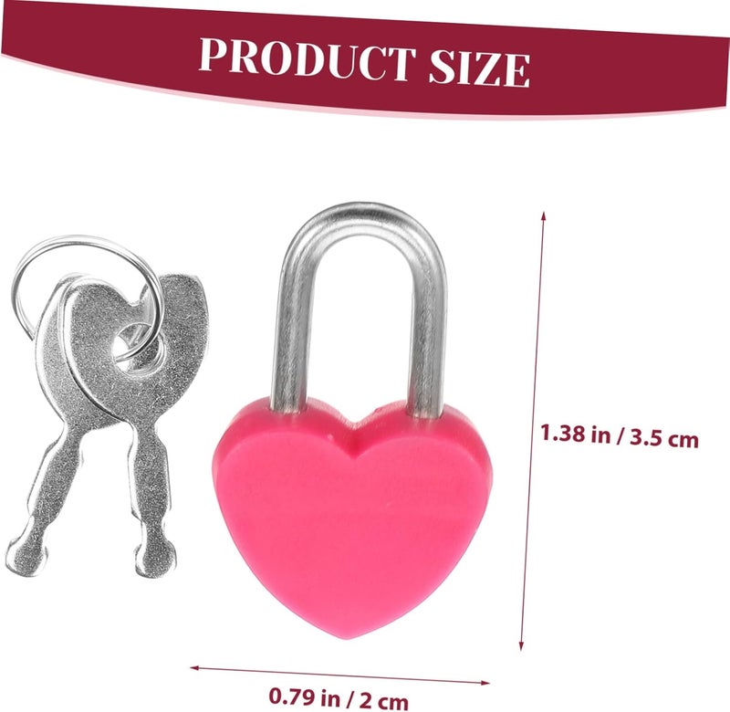 Multi-market matching options Outanaya 24 Set of Mini Heart Shaped Locks Metal Keys Decorative Padlocks for Diaries Travel and Storage Small Luggage Locks for Women and Boys and Girls Random Color All budget friendly options Market demand focused build Balanced structure All-in-one local deliver plan Trendy economical quality Diverse purchase options All-round unified build Assorted color options All storage space compatible Budget friendly premium quality Safe silicone build Good ventilation Quick use-switch compatible build Easy assemble Cleaner resistant Classic practical design Repeated use trusted quality Periodic stock arrangement Reliable durability Intercity storage hub Simple upgraded construction Cross-location transit friendly build Upgraded classic design Economical varied sizing picks - Image 2