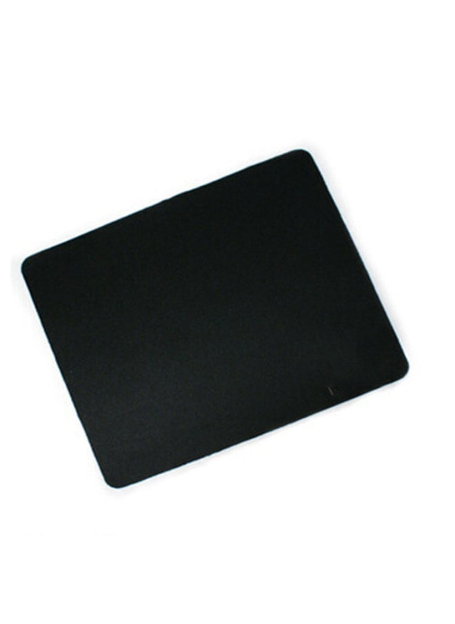 Playway Black Spot Small Logitech Mouse Pad Full Black Mouse Pad Computer Pad Desktop Pad Small Mouse Pad-Pattern:250*290*2 Black Lock Black Edge