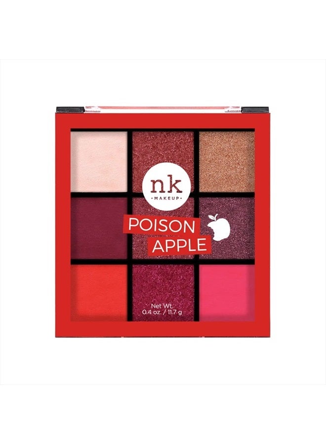 Nicka K New York Makeup Nine Color Shadow Palette (Poison Apple) - Image 1