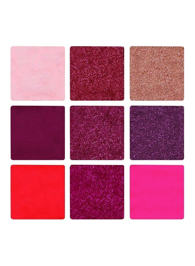Nicka K New York Makeup Nine Color Shadow Palette (Poison Apple) - Image 2