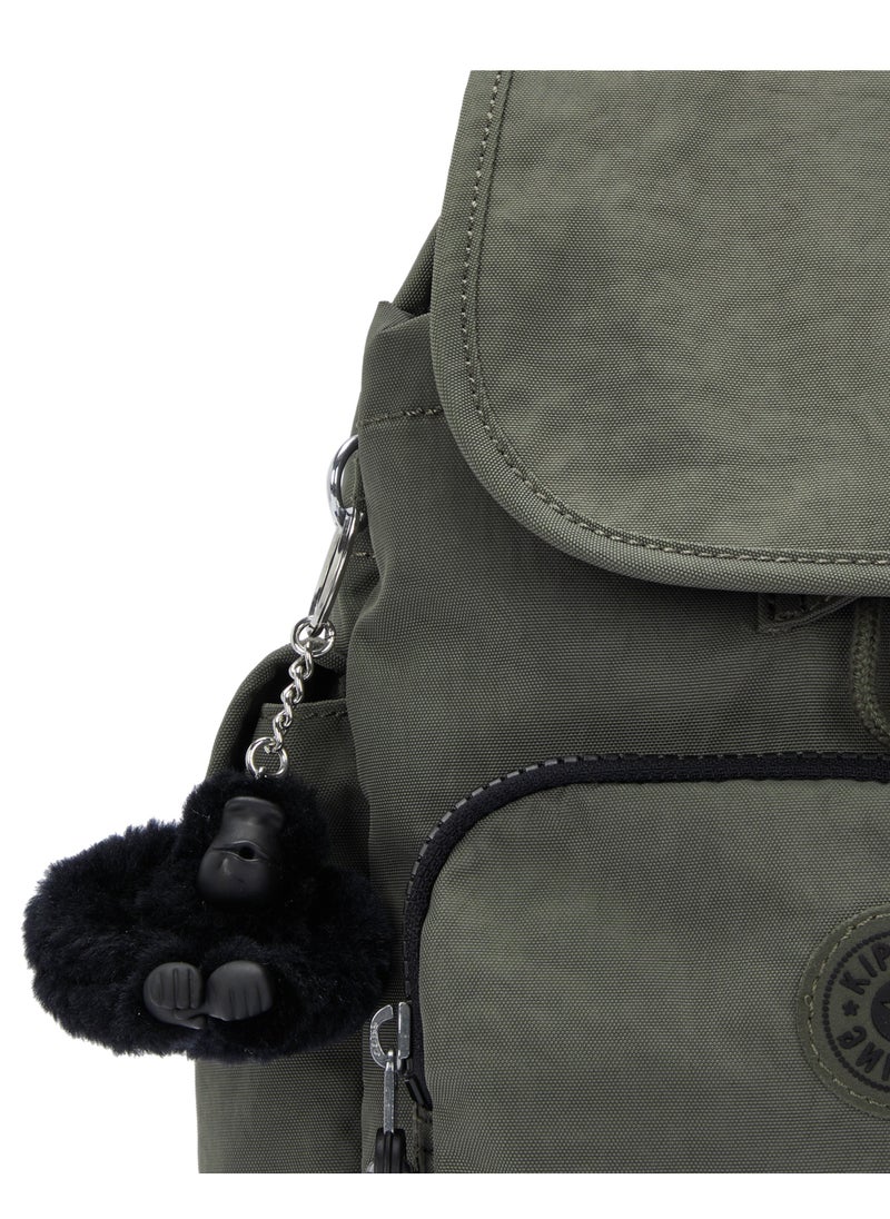 kipling - City Pack Mini Backpack Green Moss - Image 1