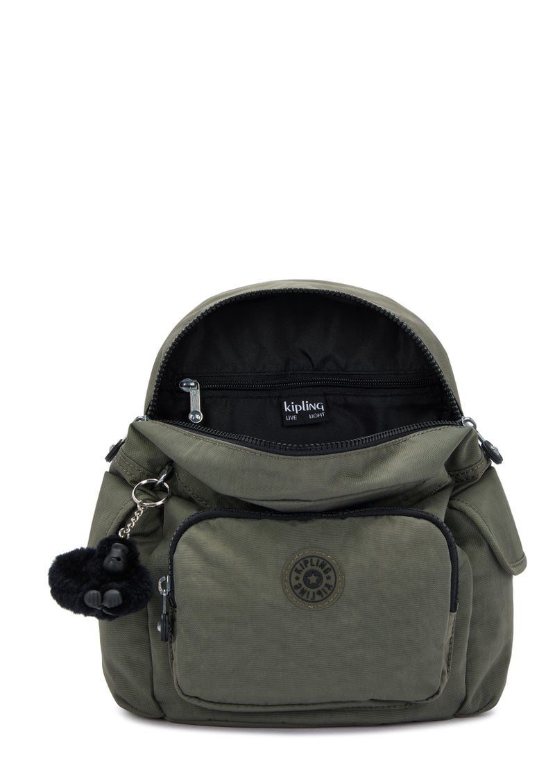 kipling - City Pack Mini Backpack Green Moss - Image 1