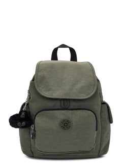 kipling City Pack Mini Backpack Green Moss  - Image 1