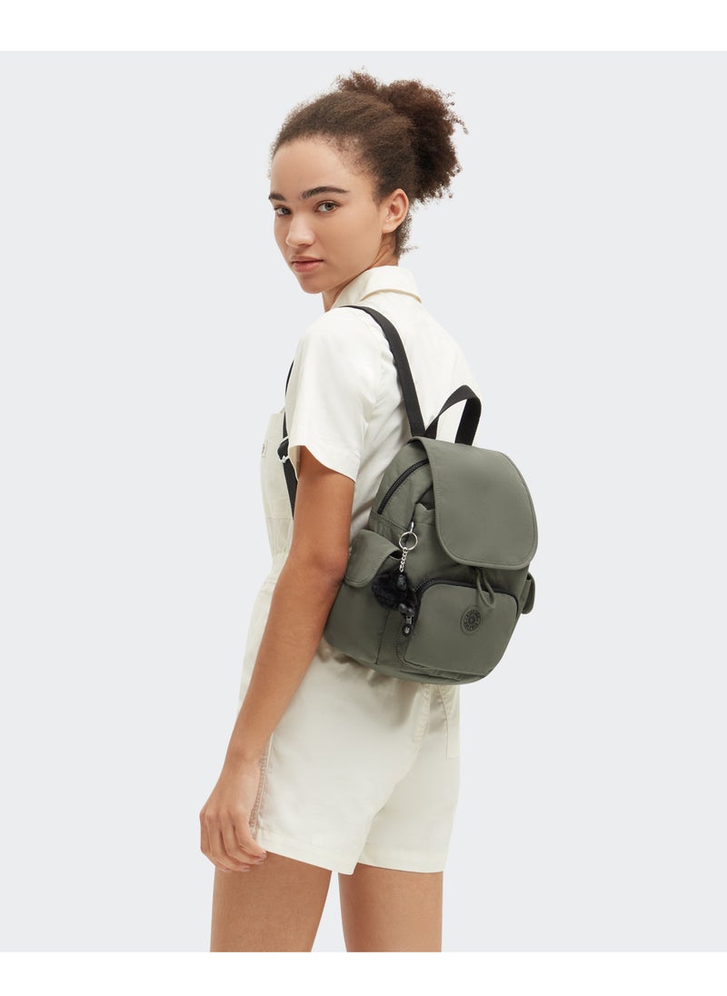 kipling - City Pack Mini Backpack Green Moss - Image 1