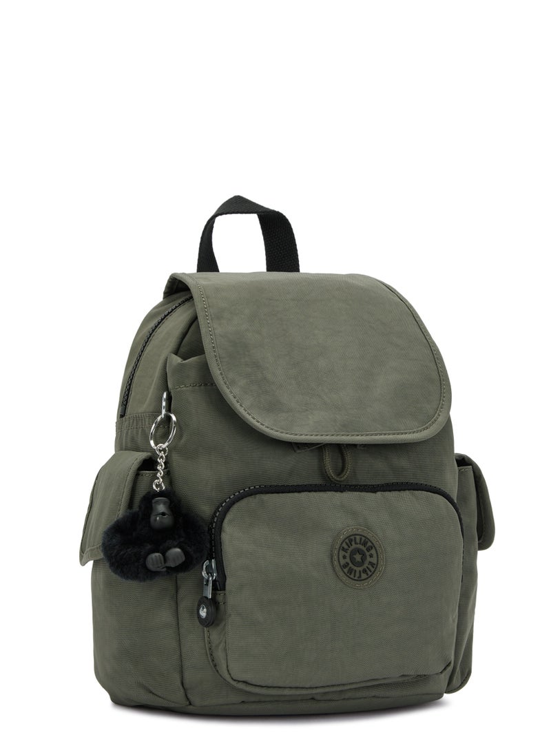 kipling - City Pack Mini Backpack Green Moss - Image 1