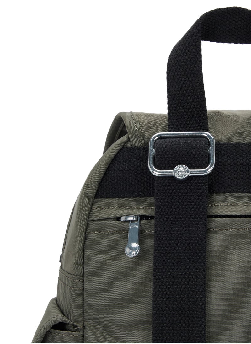 kipling - City Pack Mini Backpack Green Moss - Image 1