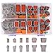 Amliber 174Pcs 12 Kits DT Series DT Connector Kit 2 3 4 6 8 12 Pin Connectors with Size 16 Stamped Contacts for Deutsch Connector IP68 Waterproof Automotive Electrical Connectors Plug - Image 2