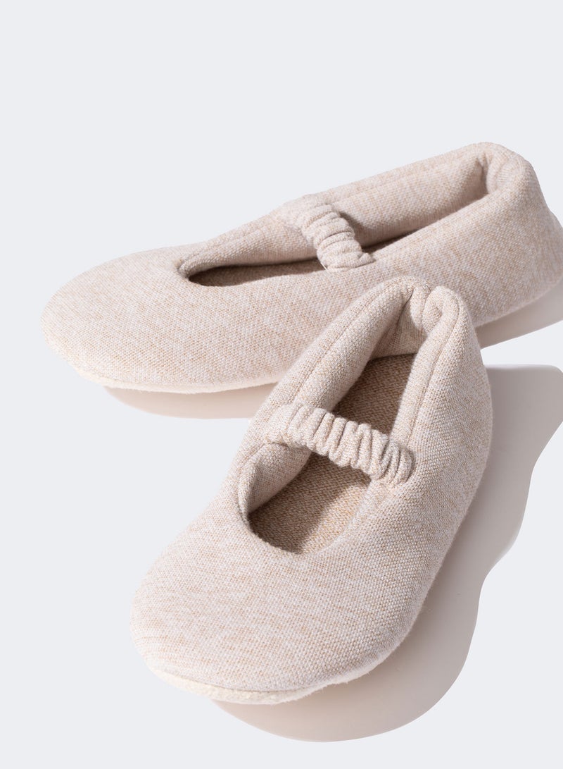 DeFacto Ballet Flat-Look Flat Sole Slippers  - Image 4
