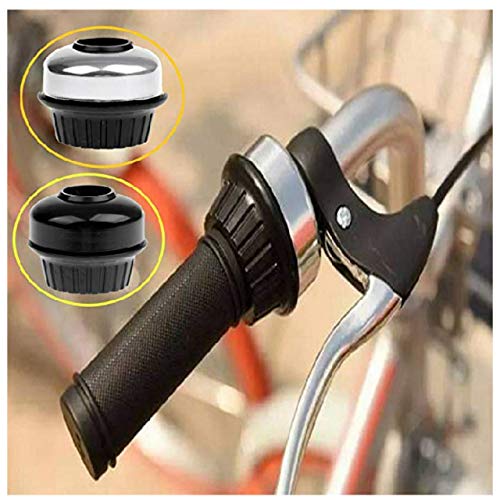 FASTPED ® Bicycle Rotate Bell Aluminum Alloy Handlebar Safety Horn Cycle Bell Bicycle Horn Loud Crisp Sound On Handlebar Compatible with All Bicycle in (Rotating Bell) Lightweight - Image 5