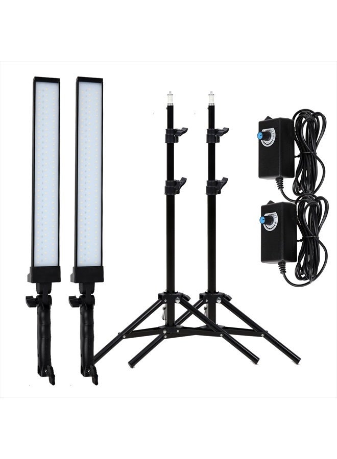 GSKAIWEN 180 LED Light Photography Studio LED Lighting Kit Adjustable Light with Light Stand Tripod Photographic Video Fill Light - Image 3