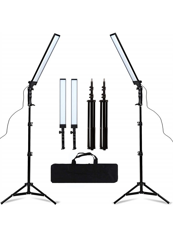 GSKAIWEN 180 LED Light Photography Studio LED Lighting Kit Adjustable Light with Light Stand Tripod Photographic Video Fill Light - Image 1