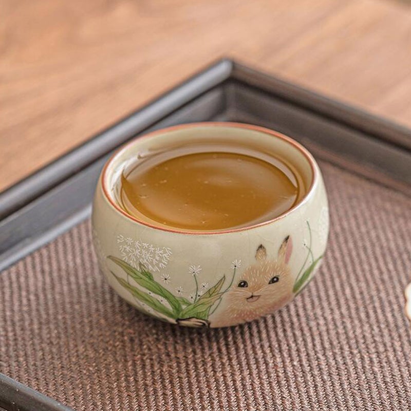 Ceramic Tea Cup Vintage Tea Cup Small Tea Cup Drinking Cup Chinese Kung Fu Tea Cup - Image 4