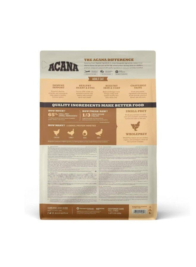 REF. Acana Homestead Harvest Chicken With Turkey Dry Cat Food - 1.8KG - Image 3