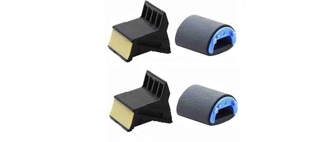 Linnex Pickup Roller Separation Pad 1005 1010 1020 1020 & Compatible with Canon LBP 2900 3000 (Pack of 2) - Image 1