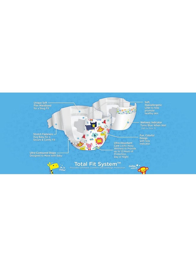 Comfees Premium Baby Diapers with Total Fit System for Boys & Girls, Size 6, 92Count - Image 4