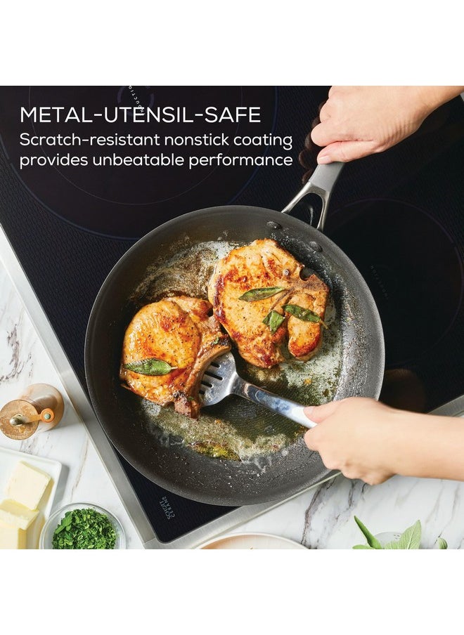 Circulon Circulon A1 Series with ScratchDefense Technology Nonstick Induction Frying Pans/Skillet Set, 8.5 Inch and 10 Inch - Graphite, Skillet Set (8.5" & 10")  - Image 3