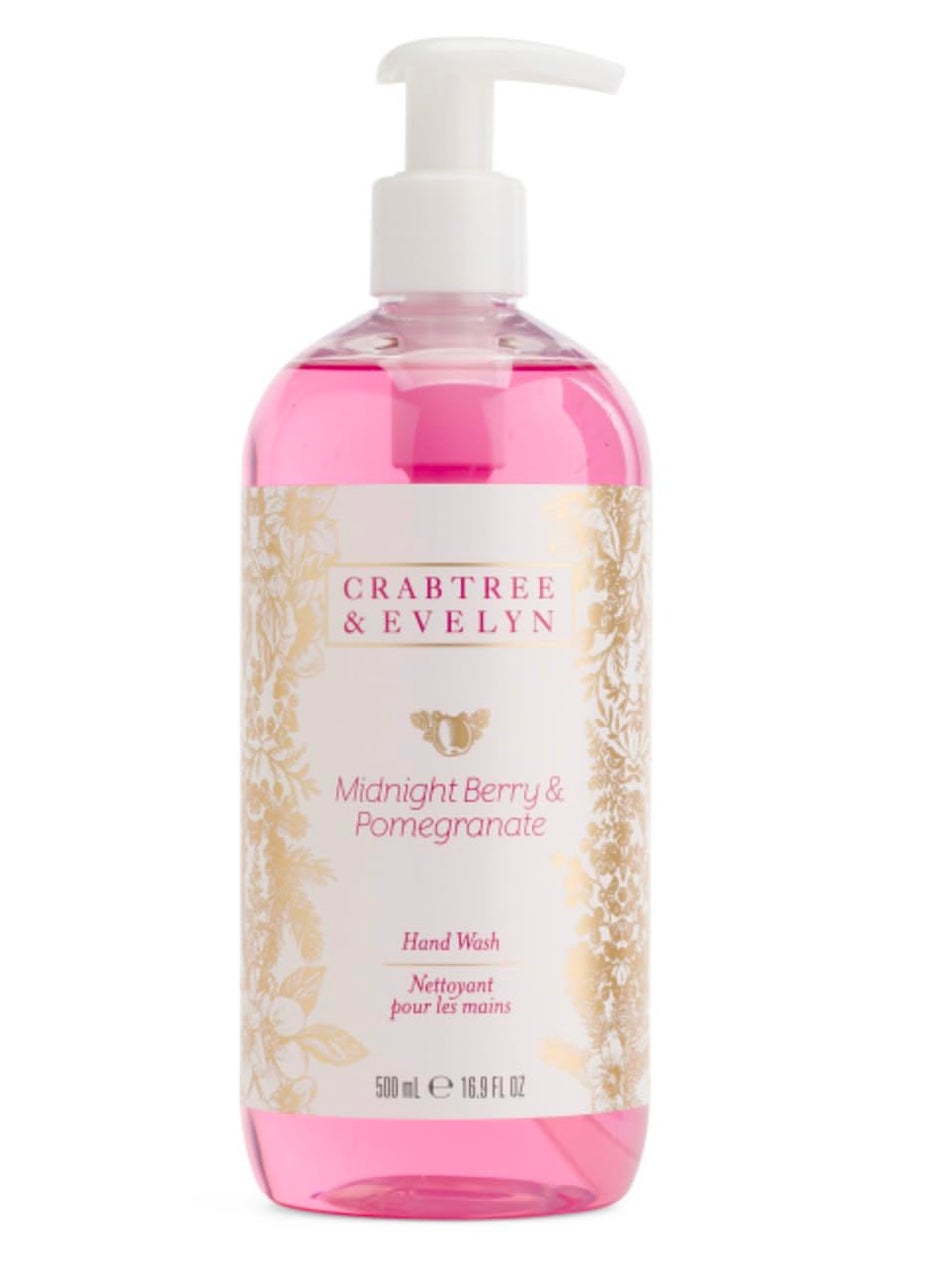 Crabtree & Evelyn - Crabtree  Evelyn Midnight Berry  Pomegranate Hand Wash 169 fl oz - Image 1